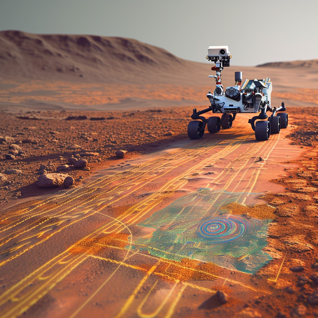 mars rover using artificial intelligence to find paths
